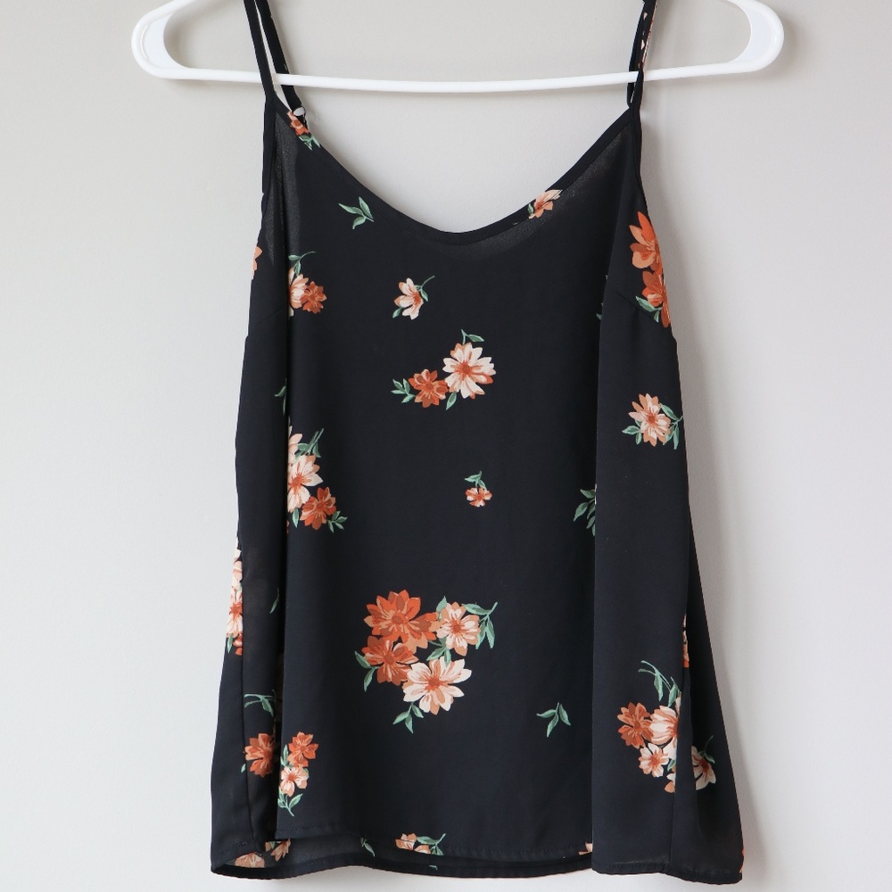 Summer Floral Tank Top
